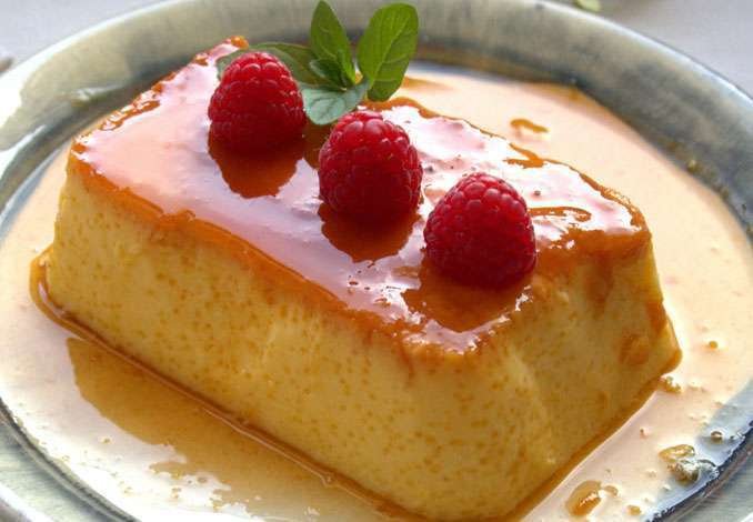 receta facil de flan de queso